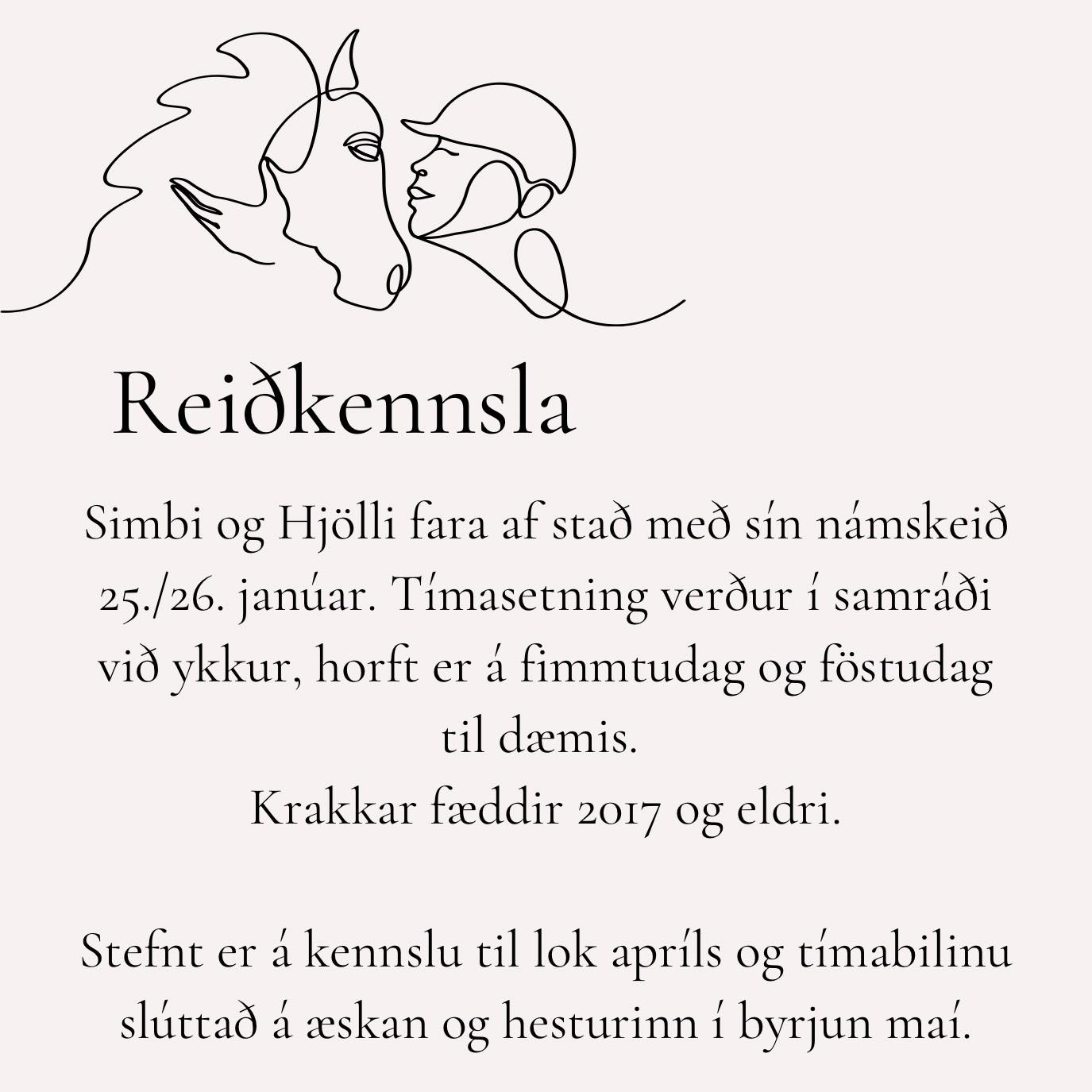 Reiðnám