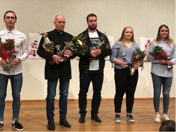 Á myndinni eru þeir sem tilnefndir voru.
Viktor Hugi - frjálsar, Svavar Örn - hestaíþróttir, Ingvi …