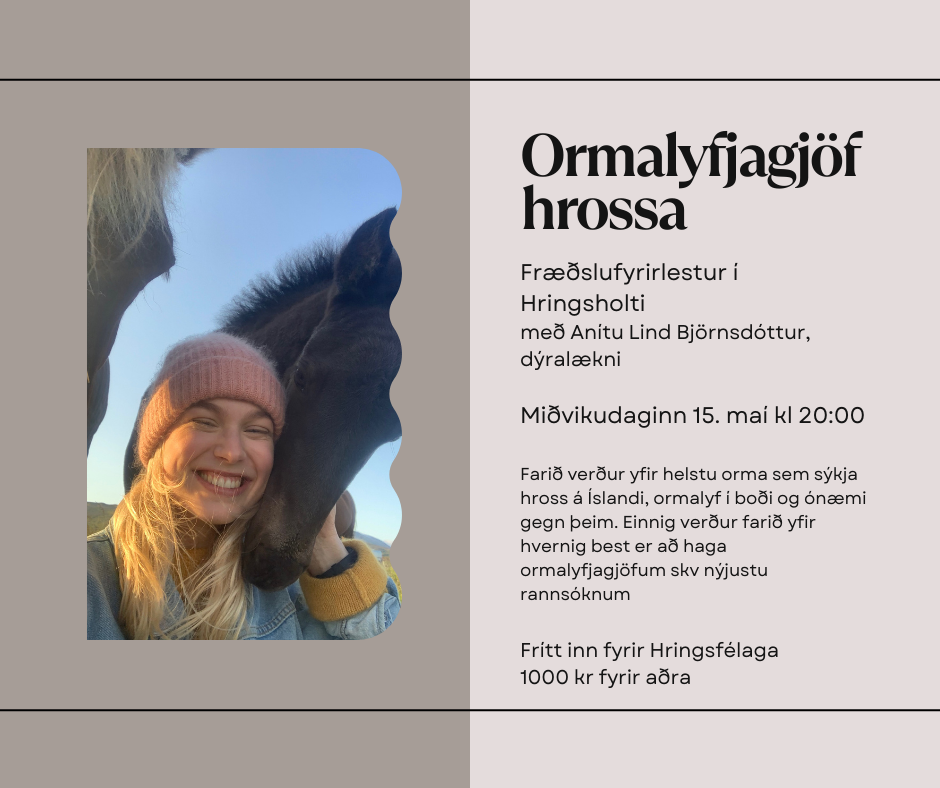 Fyrirlestur 15.maí kl.20:00