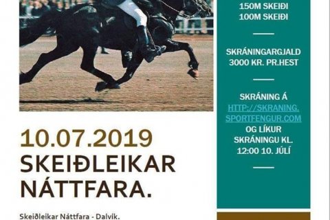 Skeiðleikar 10 júlí 2019