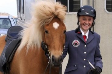 Anna Kristín og Glaður frá Grund