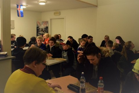 mynd frá Jólabingói 2018