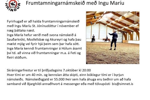 Frumtamningarnámskeið